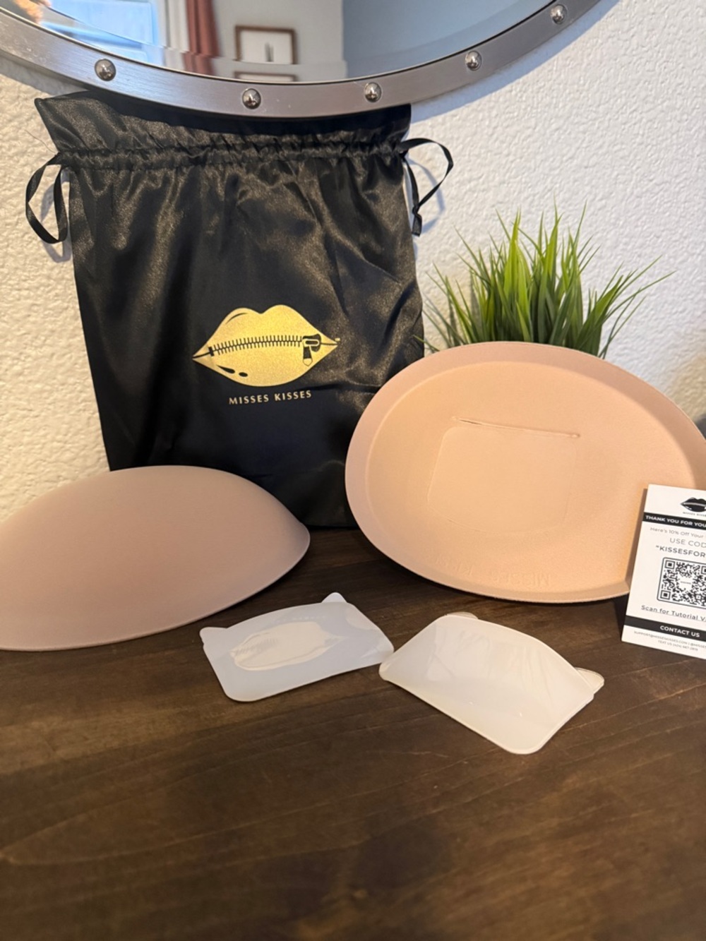 Misses Kisses Original Volumizing Pads – Curvy (XXL) Beige